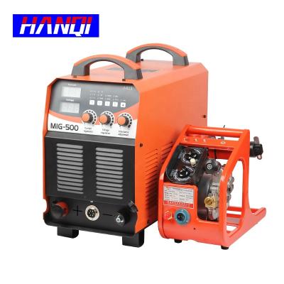 China Building Material Shops Hot Sales Welding Qi MIG 500 MIG Magnetic Welding Machine Portable MIG Welding Machine zu verkaufen