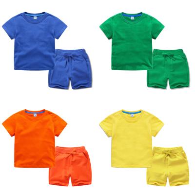 China Casual Toddlers Boy Clothing Sets Girl Clothes Outfits Spring Children Clothing Set Sweatshirts Sports Pants T-Shirt Shorts Summer Children rules for sale