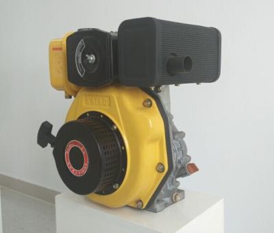 China Pequeño motor diesel 1500rpm del cilindro profesional 3.68kva uno con el arrancador del retroceso en venta