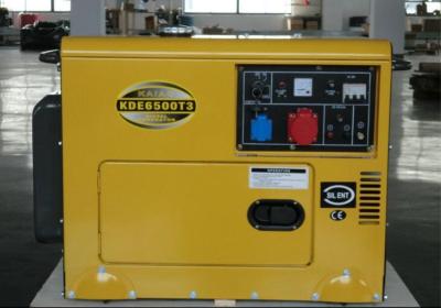 China 5kva generadores diesel corrientes silenciosos, generador diesel insonoro para el hogar en venta