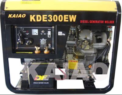 China Single Phase 3kva Diesel Welder Generator , Portable Welding Generator Set for sale