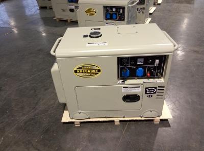 China 1 Phase 6000 Watt Diesel Generator , Diesel Backup Generators For Home for sale