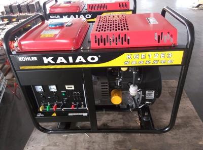 China 12.5KVA sistema de generador trifásico de la gasolina de la CA Kohler con la velocidad 3000/3600rpm en venta