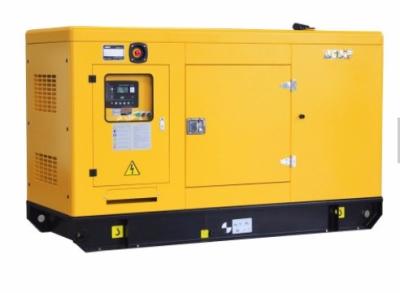 Cina piccolo generatore diesel silenzioso giallo 20kva 230v in vendita