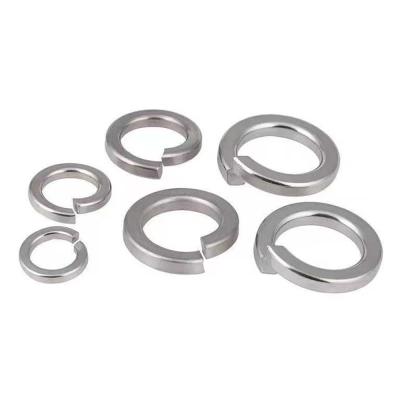 China High Reliability Customized Spring Ring Washer Meson Elastic Opening 304 Stainless Steel DIN127B Spring Ring Large Flat Washers for sale