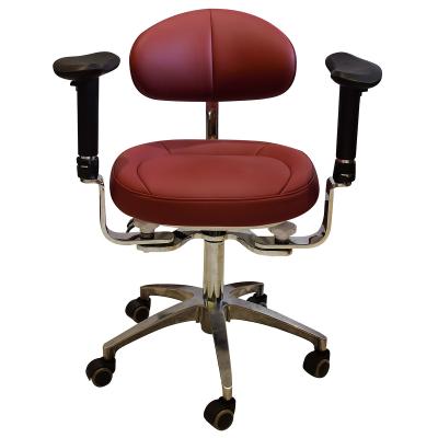 China Modern OEM 300kg Pass Weight Loading Test Aluminum Dental Stool Stool Chair for sale