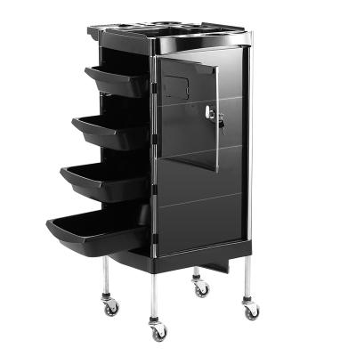 China New Modern ABS Plastic I Tilt Hair Barber Trolley For Hair Dalon for sale