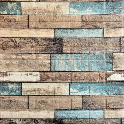 China Making Small Tools Brick Stone Pattern Transfer Printing Steel Plate Interior Wall Door Curtain Wall Decorative Color Coated PCM Sheet vcm for sale