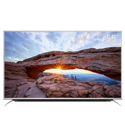 China Hotel TV A+ 50 Inch Screen 55 Inch DLED TV Screen With 15w Sound Bar for sale