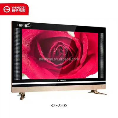 China Living Room YANGZI Brand Dual Glass Model 32F220S LED TV With 10W Speaker for sale