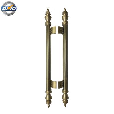 China DMD-H03G Antique Big Pull Handle Stainless Steel Front Entrance Luxury Glass Door Handle Old Big for sale