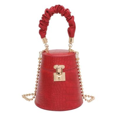 China High Quality Bucket Bag Small Purses For Women With Shoulder Strap Barrel Shape Cross - Body Bag For Girl Small Shoulder Phone Bag for sale