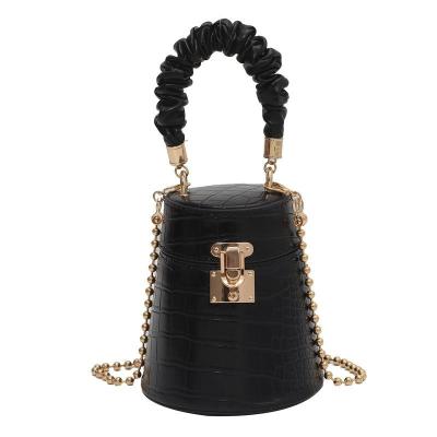 China High Quality Bucket Bag Small Purses For Women With Shoulder Strap Barrel Shape Cross - Body Bag For Girl Small Shoulder Phone Bag for sale