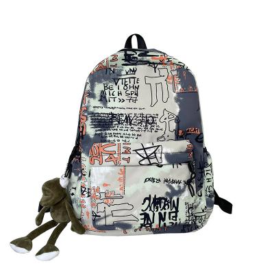 China High Quality Travel Laptop Backpack Bag Graffiti Waterproof Backpacks For Student Gift Bookbag Casual College School Men Women Increasing Daypack for sale