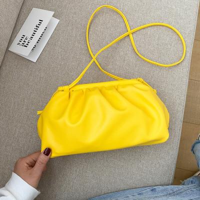 China China Factory Wholesale High Quality Women's Pouch Dumpling Cross - Body Bag Cloud Purse Soft Clutch Purse Shoulder Bag for sale