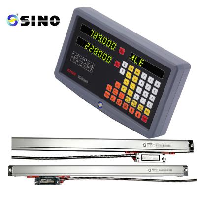 China SINO SDS 2MS DRO Kits Glass Linear Scale For Milling Lathe TTL 2 Axis Digita Readout Test Instrument System for sale