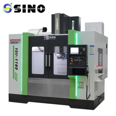 Chine SINO YSV-1160 Centre d'usinage CNC vertical à trois axes métallique équipé d'une transmission DDS à vendre