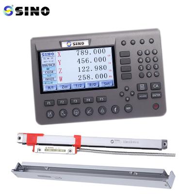 China SDS200 DRO SINO 4-Axis Digital Readout System With Metal LCD And Linear Encoder Kit For Milling Machines for sale