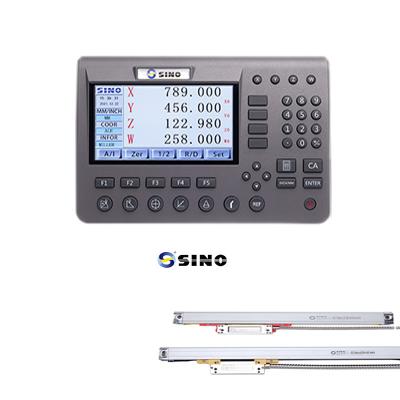 China SDS200 DRO Metall-LCD-SINO 4-Achsen-SINO-Digitallesesystem mit Linear-Encoder-Kit für Fräsmaschine zu verkaufen