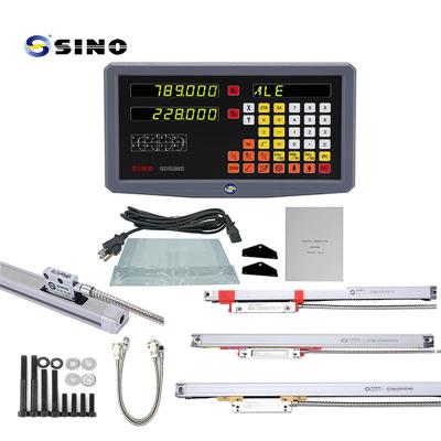 China SINO SDS2MS 2 Ejes Sistema DRO de lectura digital multifuncional con escala lineal KA300 para torno en venta