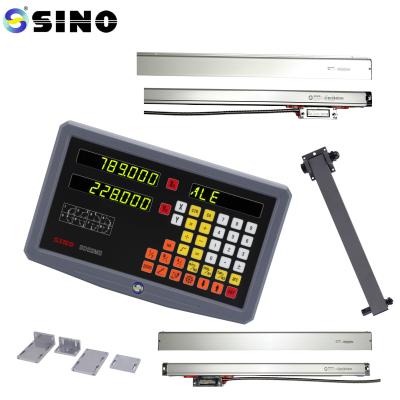 China SDS 2MS DRO Kit Escala lineal de vidrio para fresado del torno TTL SINO 2 Ejes Sistema de instrumentos de prueba de lectura digital en venta