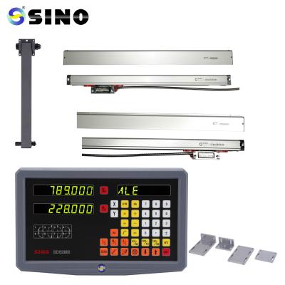 China SINO SDS2MS Lectura digital 2 Ejes Ángulo óptico codificador lineal longitud 7-102cm Para fresadora en venta