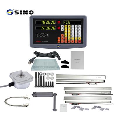 China SINO 2-Achsen Drehmaschinen-Digitallesesystem SDS2MS AC 100-240V Multifunktionell mit Linearskala für Drehmaschinen und Fräsmaschinen zu verkaufen