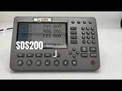 SDS200 Digital Readout Kits Test Intrusment Glass Linear Scale Machine For Milling Lathe TTL