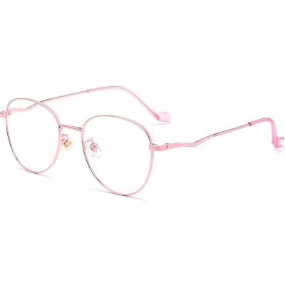 China Ultra Light/Comfortable To Wear Chinese Wholesale Fashion Boston Type Women Eye Factory Price Glasses Frame Optical Titanium Frames For Women for sale