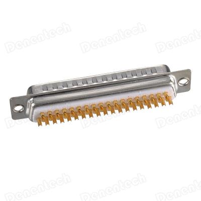 China Desentech DB37 Male Desktop Wire Type D-SUB Connector DHM1-371G00021XX for sale