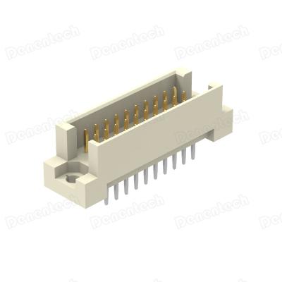 China Desentech 3*10P PCB Male DIN41612 Triple Row Straight DIP Connector for sale