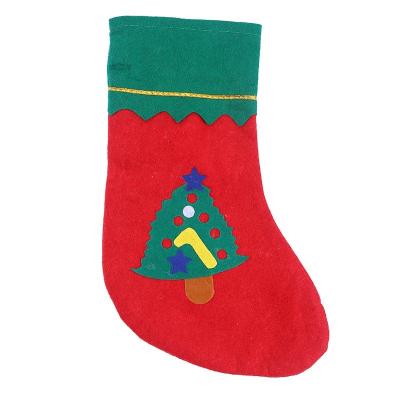 China 3 Christmas Decorations Santa Claus Socks Christmas Tree Gift Bags Hanging Bags for sale