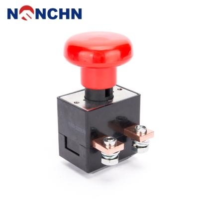 China Emergency Switch NANFENG Factory Direct Selling 80V 250A Mini Waterproof Emergency Stop Push Button Switch for sale