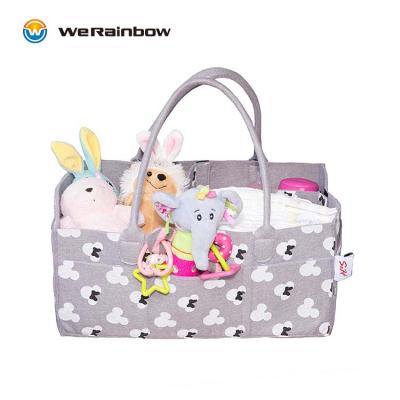 China Modern Designs Large Capacity Tote Bag Warm Diaper for sale