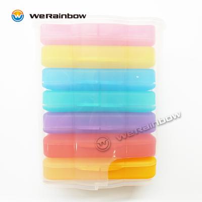 China Small Pill Case Wholesale Plastic Medicine Cases Viable Customized Simple Pill Boxes for sale