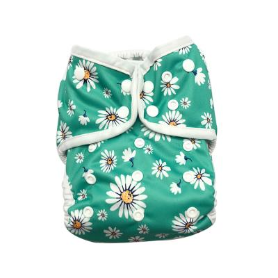 China Wholesale Manufacture Printed All In One Cloth Baby Diapers Reusable Washable Diaper For Sale for sale