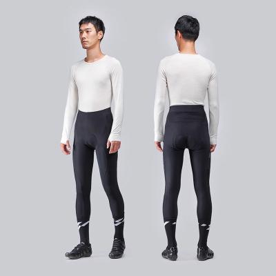 China ERGO QUICK DRY Mens Fleece Tights Without Straps Mens Woolen Custom Made Strapless Cycling Pants for sale