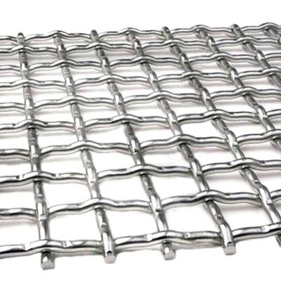 China Wholesale Galvanized Corrosion Resistance Square Woven Wire Mesh / Stainless Steel Crimped Wire Mesh for sale