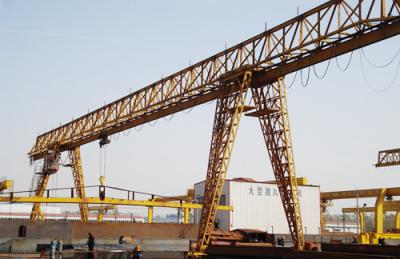 China Movable type single girder gantry crane 16 ton for sale