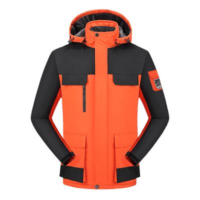 China Men's work size jacket waterproof large size jacket plus size mountaineering clothing men's oversized suit in winter for sale