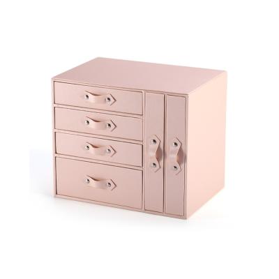 China Professional New Design Jewelry Package Drawer Jewelry Box Holder With Storage for sale