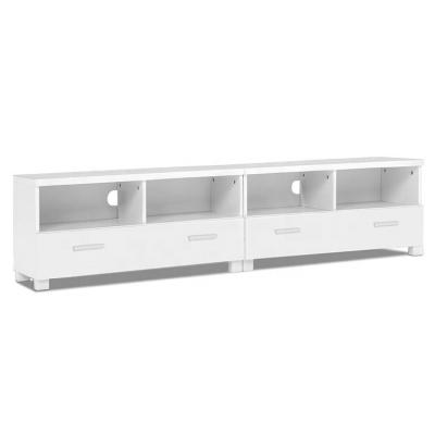 China Easy Modern White Wood Stand 1.8m Long TV Cabinet TV Cabinet Living Room Installation TV Cabinet for sale