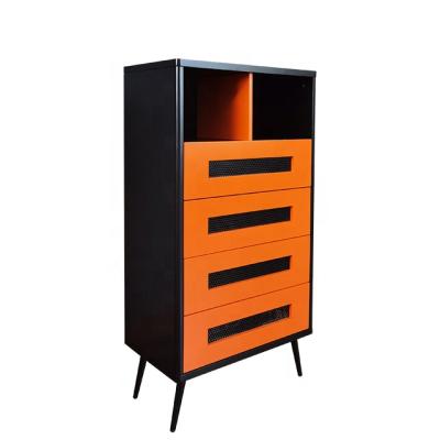 China Modern Designs Eco-friendly Living Room Wooden Storage Cabinet With Drawers for sale