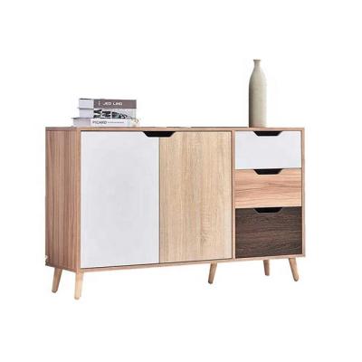 China Ease of Gather Cabinet Modern Buffet Sideboard Wooden Dining Room Storage Cabinet for Kitchen for sale