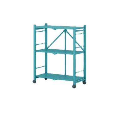 China Sustainable PomeloHome stacking shelf kitchen steel rack display storage metal holders for warehouse for sale