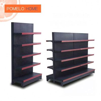 China Single-sided Pomelohome  storage racks &wallamp shelving units adjustable steel shelving storage rack shelves for sale