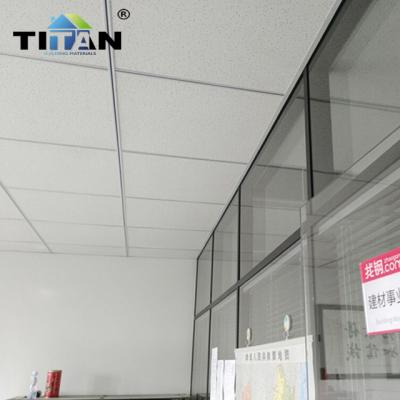 China Artistic Ceilings TITAN Ceiling Tiles Mineral Particle Board Manufacturers for sale