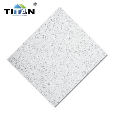 China Artistic Ceilings TITAN Ceiling Tiles Fiber Ceiling Panel Shijiazhuang Mineral Continent for sale