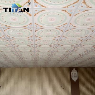 China Artistic Ceilings Australia High Quality Colored Gypsum Plaster GRG Gypsum Fiber Reinforced Ceiling Tiles for sale