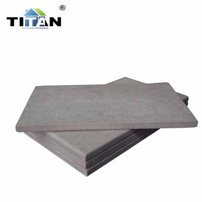 China Gray Color Square Edge Fiber Cement Pegboard For Exterior Wall for sale